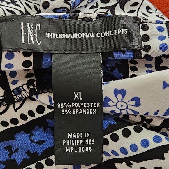 International Concepts Tops Women Size XL Cold Shoulder Sleeves Stretch - Picture 8 of 10